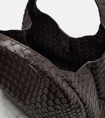 Campana Intrecciato Large leather tote bag | Bottega Veneta