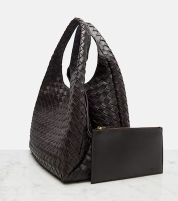 Campana Intrecciato Large leather tote bag | Bottega Veneta