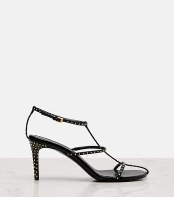 Sandalias Cage 75 de piel con tachuelas | Khaite