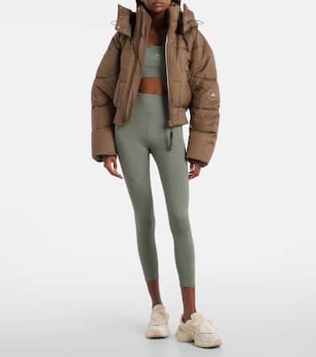 Hooded cropped jacket | Adidas by Stella McCartney