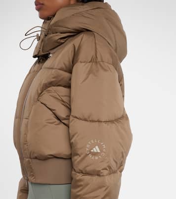 Hooded cropped jacket | Adidas by Stella McCartney