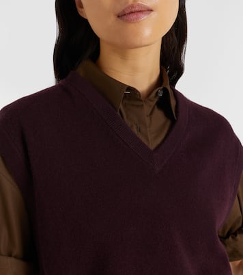 n°243 Spencer cashmere-blend sweater vest | Extreme Cashmere