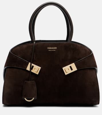 Borsa Hug in suede | Ferragamo