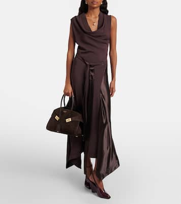 Borsa Hug in suede | Ferragamo