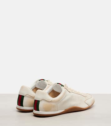 Gucci Shift leather sneakers | Gucci