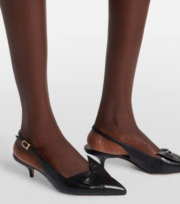 Felli 40 leather slingback pumps | Ferragamo