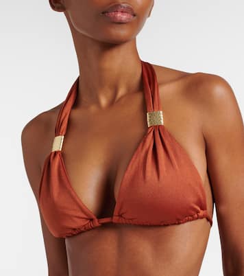 Uzes embellished bikini top | Heidi Klein