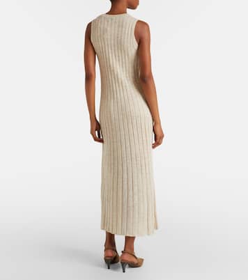 Ribbed-knit maxi dress | Brunello Cucinelli