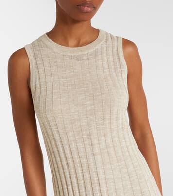 Ribbed-knit maxi dress | Brunello Cucinelli