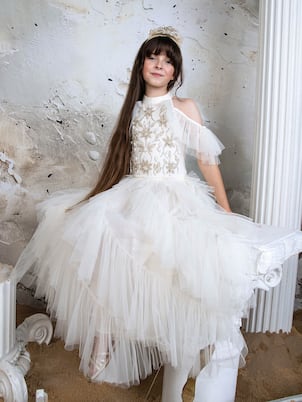 Verziertes Kleid Venus aus Tüll | Tutu Du Monde