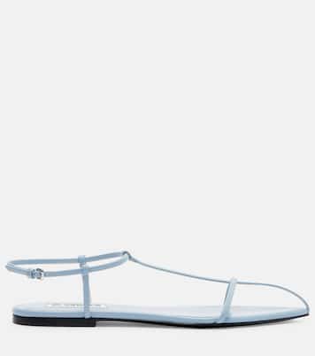 Cage leather sandals | Jil Sander
