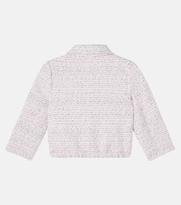 Crystal-embellished tweed jacket | Self-Portrait Kids