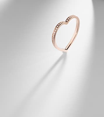Antifer 18kt rose gold (750/1000) ring with diamonds | Repossi