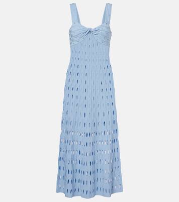 Vestido midi calado Christina  | Simkhai