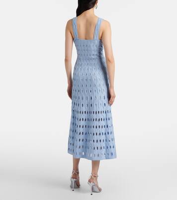 Vestido midi calado Christina  | Simkhai