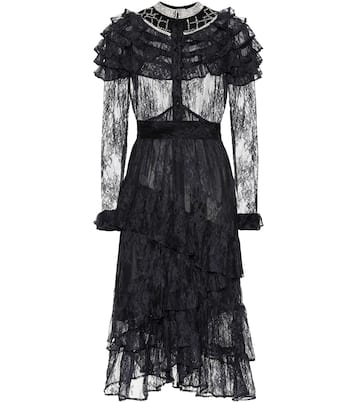 Crystal-embellished lace dress | Dodo Bar Or