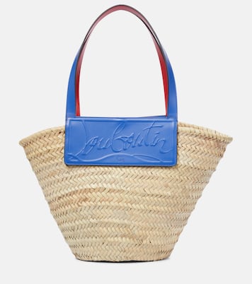 Shopper Loubishore in foglie di palma | Christian Louboutin