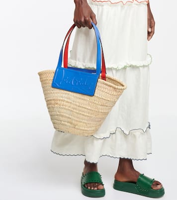 Shopper Loubishore in foglie di palma | Christian Louboutin