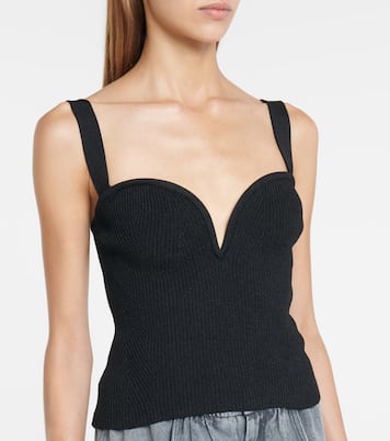 Bustier Thalia in maglia stretch | Galvan