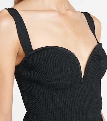 Bustier Thalia in maglia stretch | Galvan