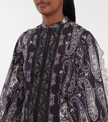 Bluse aus Baumwolle und Spitze | Giambattista Valli