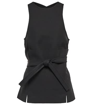 Top aus Baumwolle und Leinen | Jil Sander