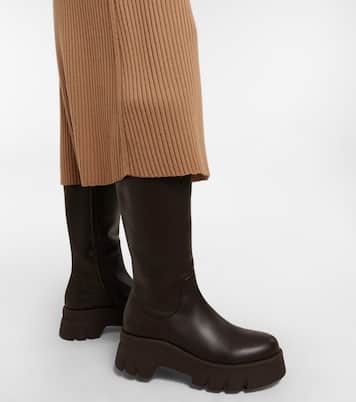 Botas de plataforma Montey de piel | Gianvito Rossi