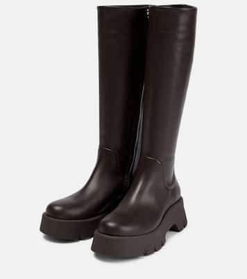 Botas de plataforma Montey de piel | Gianvito Rossi