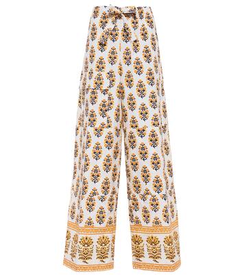 Pantalon imprimé en coton | Dries Van Noten