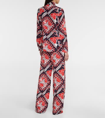 Chemise imprimée en soie | Valentino