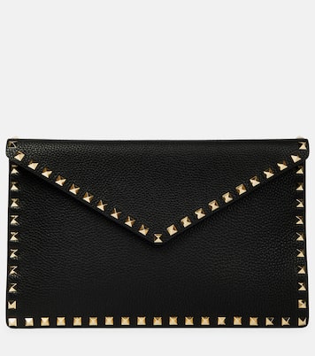 Pochette Rockstud en cuir | Valentino Garavani