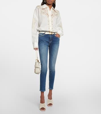 Bleached skinny jeans | AG Jeans