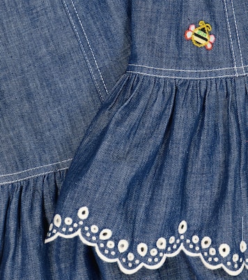 Kleid Tiggy aus Denim | Zimmermann Kids
