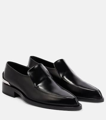 Mocassins en cuir à ornements | Jil Sander