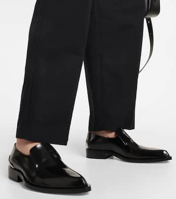 Mocassins en cuir à ornements | Jil Sander