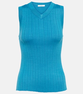 Tank top en mezcla de seda | CO