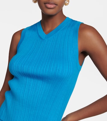 Tank top en mezcla de seda | CO