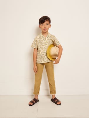 Camicia Steve in cotone con stampa | Bonpoint