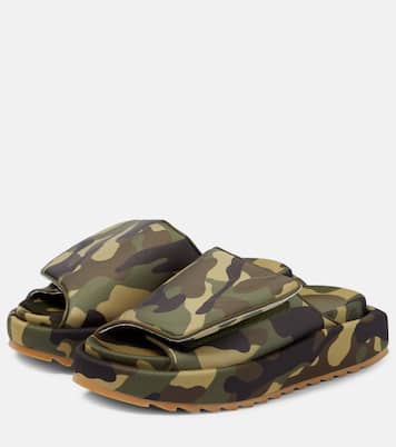 Gia 1 Uni camouflage slides | Gia Borghini