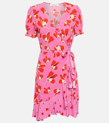 Emilia printed wrap minidress | Diane von Furstenberg