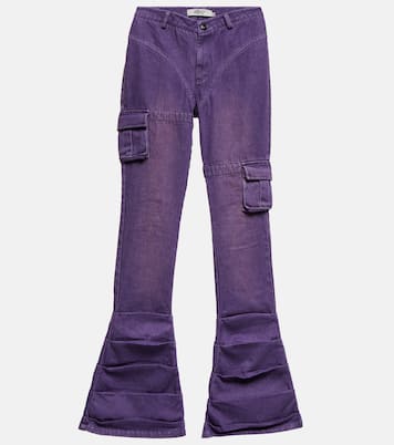 Gathered flared jeans | Didu