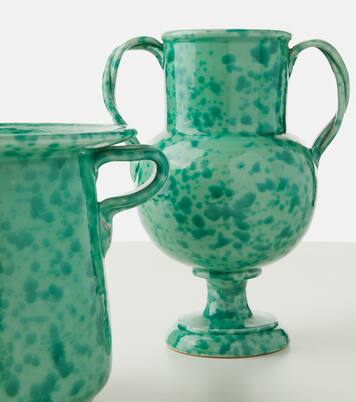 Vase Amphora Glazed | Cabana