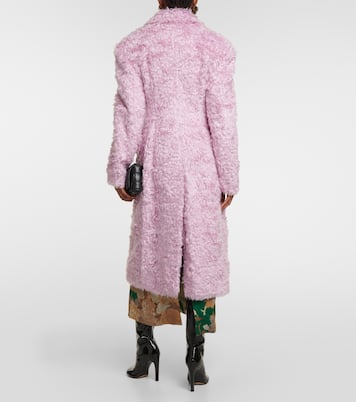 Mantel aus Faux Fur | Dries Van Noten