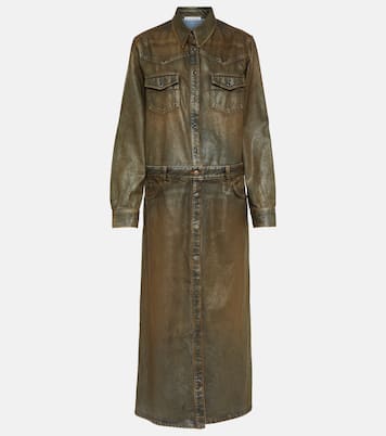 Hemdblusenkleid Dacna aus Denim | Acne Studios