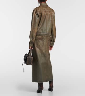 Hemdblusenkleid Dacna aus Denim | Acne Studios