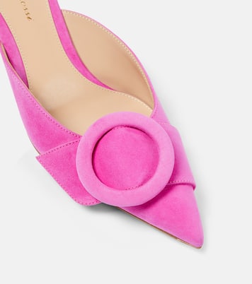 Mules Portofino en daim | Gianvito Rossi