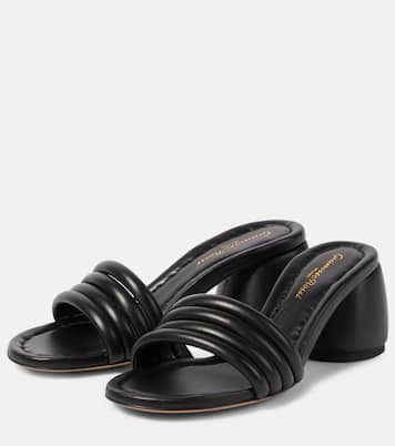 Pantoletten Malou aus Leder | Gianvito Rossi