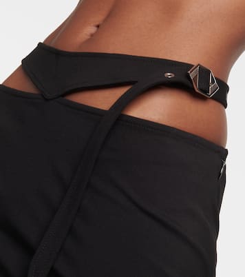 Falda midi con aberturas | The Attico