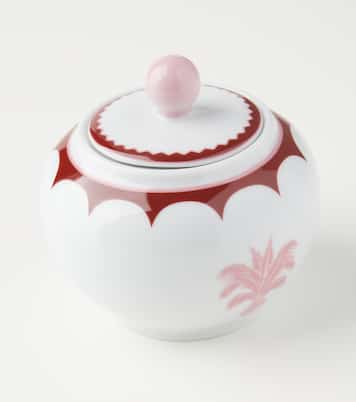 Jaipur porcelain sugar bowl | Aquazzura Casa