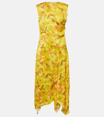 Robe midi à fleurs | Acne Studios
